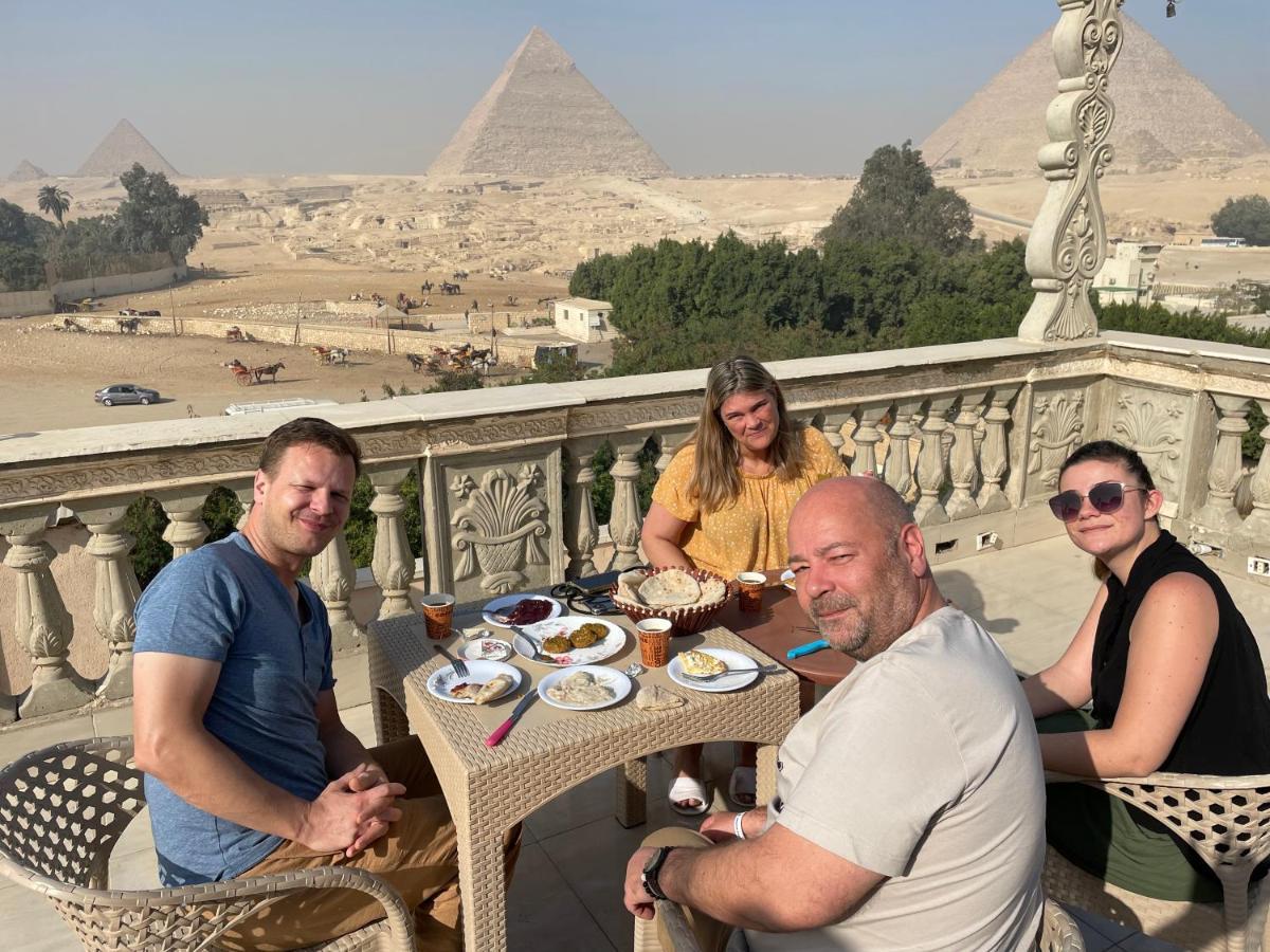 Sphinx Palace Pyramids View Inn Kafrat al Jabal Exterior photo
