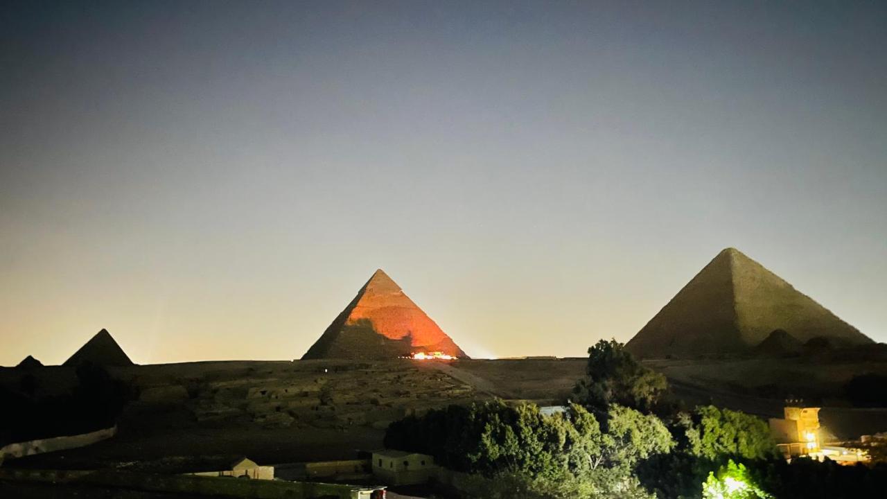 Sphinx Palace Pyramids View Inn Kafrat al Jabal Exterior photo