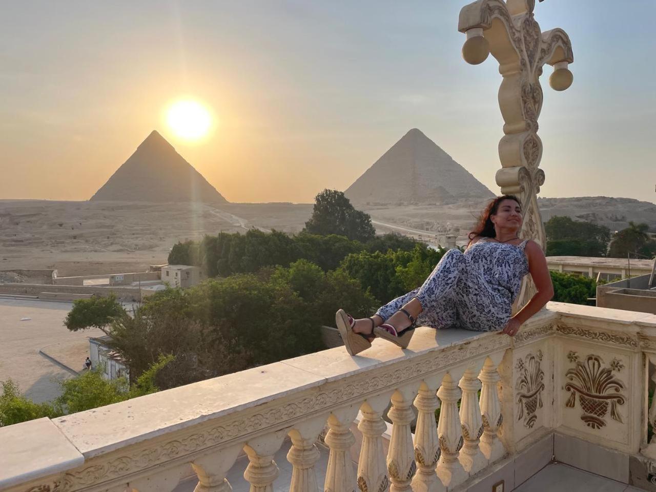 Sphinx Palace Pyramids View Inn Kafrat al Jabal Exterior photo